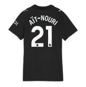 Maillot de football Réplique Manchester City Rayan Ait-Nouri #21 Extérieur Femme 2025-26 Manche Courte