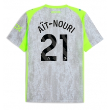 Maillot de football Réplique Manchester City Rayan Ait-Nouri #21 Troisième 2025-26 Manche Courte