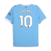 Maillot de football Réplique Manchester City Rayan Cherki #10 Domicile 2025-26 Manche Courte