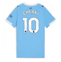 Maillot de football Réplique Manchester City Rayan Cherki #10 Domicile Femme 2025-26 Manche Courte