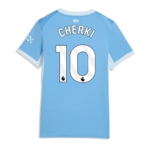 Maillot de football Réplique Manchester City Rayan Cherki #10 Domicile Femme 2026-27 Manche Courte