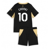 Maillot de football Réplique Manchester City Rayan Cherki #10 Extérieur Enfant 2026-27 Manche Courte (+ Pantalon court)