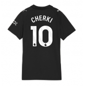 Maillot de football Réplique Manchester City Rayan Cherki #10 Extérieur Femme 2025-26 Manche Courte