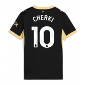Maillot de football Réplique Manchester City Rayan Cherki #10 Extérieur Femme 2026-27 Manche Courte