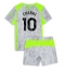 Maillot de football Réplique Manchester City Rayan Cherki #10 Troisième Enfant 2025-26 Manche Courte (+ Pantalon court)