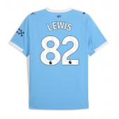 Maillot de football Réplique Manchester City Rico Lewis #82 Domicile 2025-26 Manche Courte