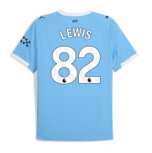 Maillot de football Réplique Manchester City Rico Lewis #82 Domicile 2025-26 Manche Courte