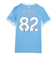 Maillot de football Réplique Manchester City Rico Lewis #82 Domicile Femme 2026-27 Manche Courte