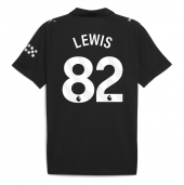 Maillot de football Réplique Manchester City Rico Lewis #82 Extérieur 2025-26 Manche Courte