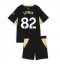 Maillot de football Réplique Manchester City Rico Lewis #82 Extérieur Enfant 2026-27 Manche Courte (+ Pantalon court)