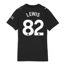Maillot de football Réplique Manchester City Rico Lewis #82 Extérieur Femme 2025-26 Manche Courte