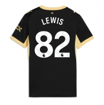 Maillot de football Réplique Manchester City Rico Lewis #82 Extérieur Femme 2026-27 Manche Courte