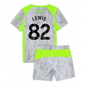 Maillot de football Réplique Manchester City Rico Lewis #82 Troisième Enfant 2025-26 Manche Courte (+ Pantalon court)