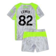 Maillot de football Réplique Manchester City Rico Lewis #82 Troisième Enfant 2025-26 Manche Courte (+ Pantalon court)