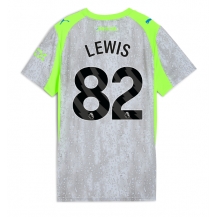 Maillot de football Réplique Manchester City Rico Lewis #82 Troisième Femme 2025-26 Manche Courte
