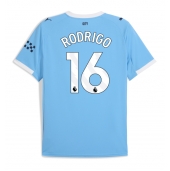 Maillot de football Réplique Manchester City Rodri Hernandez #16 Domicile 2025-26 Manche Courte