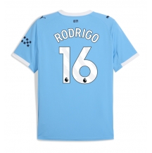 Maillot de football Réplique Manchester City Rodri Hernandez #16 Domicile 2025-26 Manche Courte