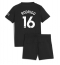 Maillot de football Réplique Manchester City Rodri Hernandez #16 Extérieur Enfant 2025-26 Manche Courte (+ Pantalon court)