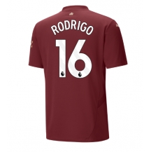 Maillot de football Réplique Manchester City Rodri Hernandez #16 Troisième 2024-25 Manche Courte