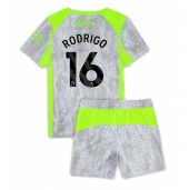 Maillot de football Réplique Manchester City Rodri Hernandez #16 Troisième Enfant 2025-26 Manche Courte (+ Pantalon court)