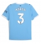 Maillot de football Réplique Manchester City Ruben Dias #3 Domicile 2025-26 Manche Courte