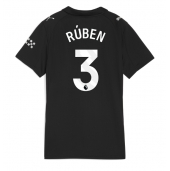 Maillot de football Réplique Manchester City Ruben Dias #3 Extérieur Femme 2025-26 Manche Courte