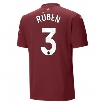 Maillot de football Réplique Manchester City Ruben Dias #3 Troisième 2024-25 Manche Courte