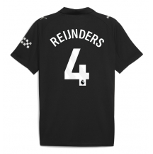 Maillot de football Réplique Manchester City Tijjani Reijnders #4 Extérieur 2025-26 Manche Courte