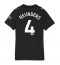 Maillot de football Réplique Manchester City Tijjani Reijnders #4 Extérieur Femme 2025-26 Manche Courte