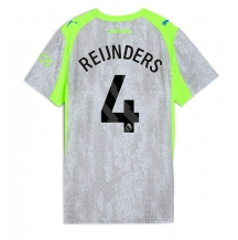 Maillot de football Réplique Manchester City Tijjani Reijnders #4 Troisième Femme 2025-26 Manche Courte