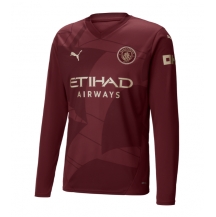 Maillot de football Réplique Manchester City Troisième 2024-25 Manche Longue