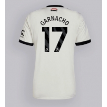 Maillot de football Réplique Manchester United Alejandro Garnacho #17 Troisième 2024-25 Manche Courte