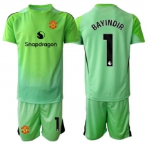 Maillot de football Réplique Manchester United Altay Bayindir #1 Gardien de but Troisième Enfant 2025-26 Manche Courte (+ Pantalon court)