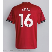 Maillot de football Réplique Manchester United Amad Diallo #16 Domicile 2025-26 Manche Courte