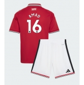 Maillot de football Réplique Manchester United Amad Diallo #16 Domicile Enfant 2026-27 Manche Courte (+ Pantalon court)