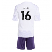 Maillot de football Réplique Manchester United Amad Diallo #16 Extérieur Enfant 2025-26 Manche Courte (+ Pantalon court)