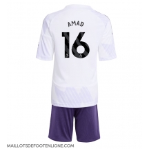 Maillot de football Réplique Manchester United Amad Diallo #16 Extérieur Enfant 2025-26 Manche Courte (+ Pantalon court)