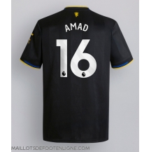 Maillot de football Réplique Manchester United Amad Diallo #16 Troisième 2025-26 Manche Courte