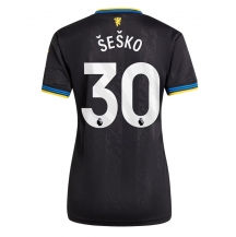 Maillot de football Réplique Manchester United Benjamin Sesko #30 Troisième Femme 2025-26 Manche Courte
