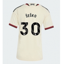 Maillot de football Réplique Manchester United Benjamin Sesko #30 Troisième Femme 2026-27 Manche Courte