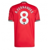 Maillot de football Réplique Manchester United Bruno Fernandes #8 Domicile 2025-26 Manche Courte