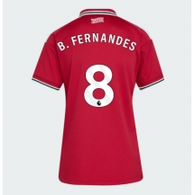 Maillot de football Réplique Manchester United Bruno Fernandes #8 Domicile Femme 2026-27 Manche Courte