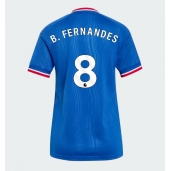Maillot de football Réplique Manchester United Bruno Fernandes #8 Extérieur Femme 2026-27 Manche Courte
