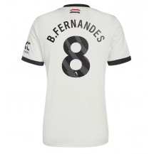 Maillot de football Réplique Manchester United Bruno Fernandes #8 Troisième 2024-25 Manche Courte