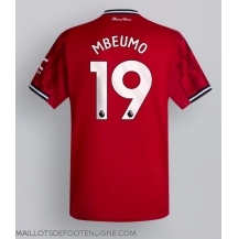 Maillot de football Réplique Manchester United Bryan Mbeumo #19 Domicile 2025-26 Manche Courte