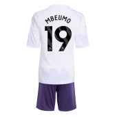 Maillot de football Réplique Manchester United Bryan Mbeumo #19 Extérieur Enfant 2025-26 Manche Courte (+ Pantalon court)