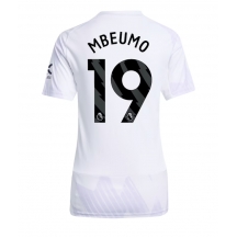 Maillot de football Réplique Manchester United Bryan Mbeumo #19 Extérieur Femme 2025-26 Manche Courte