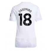 Maillot de football Réplique Manchester United Casemiro #18 Extérieur Femme 2025-26 Manche Courte