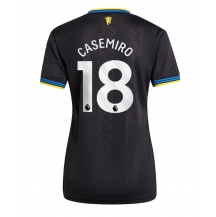 Maillot de football Réplique Manchester United Casemiro #18 Troisième Femme 2025-26 Manche Courte