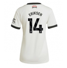 Maillot de football Réplique Manchester United Christian Eriksen #14 Troisième Femme 2024-25 Manche Courte